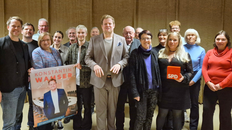 24 engagierte Menschen stehen am 8. März für die SPD in Schwabmünchen zur Wahl